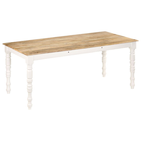 Maison Madeleine -  Dining Table 180x90x76 cm Solid Mango Wood